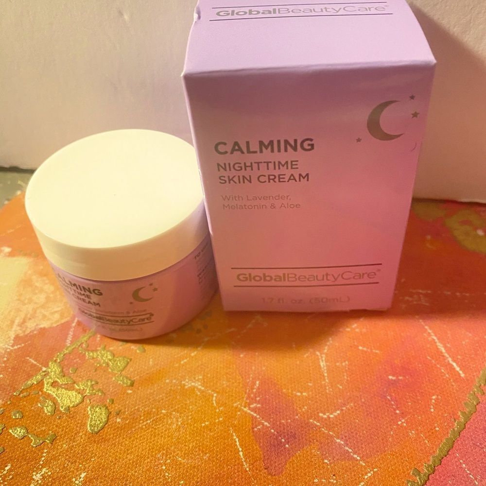 🛍️ Global Beauty Care Calming
Nighttime SKIN CREAM Lavender Aloe
1.7 oz/50mL 💥